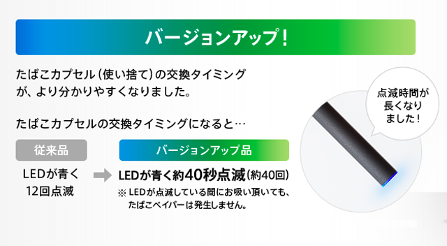 プルームテック「たばこカプセル、カートリッジの交換タイミング」